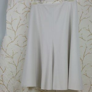 Armani Collezioni Size 14 Flare Skirt beige